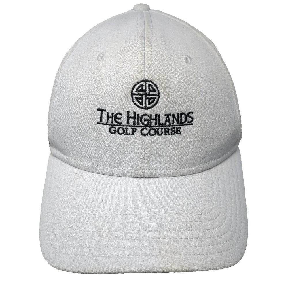 Callaway Baseball Cap White One Size The Highlands Golf Course Strapback Hat